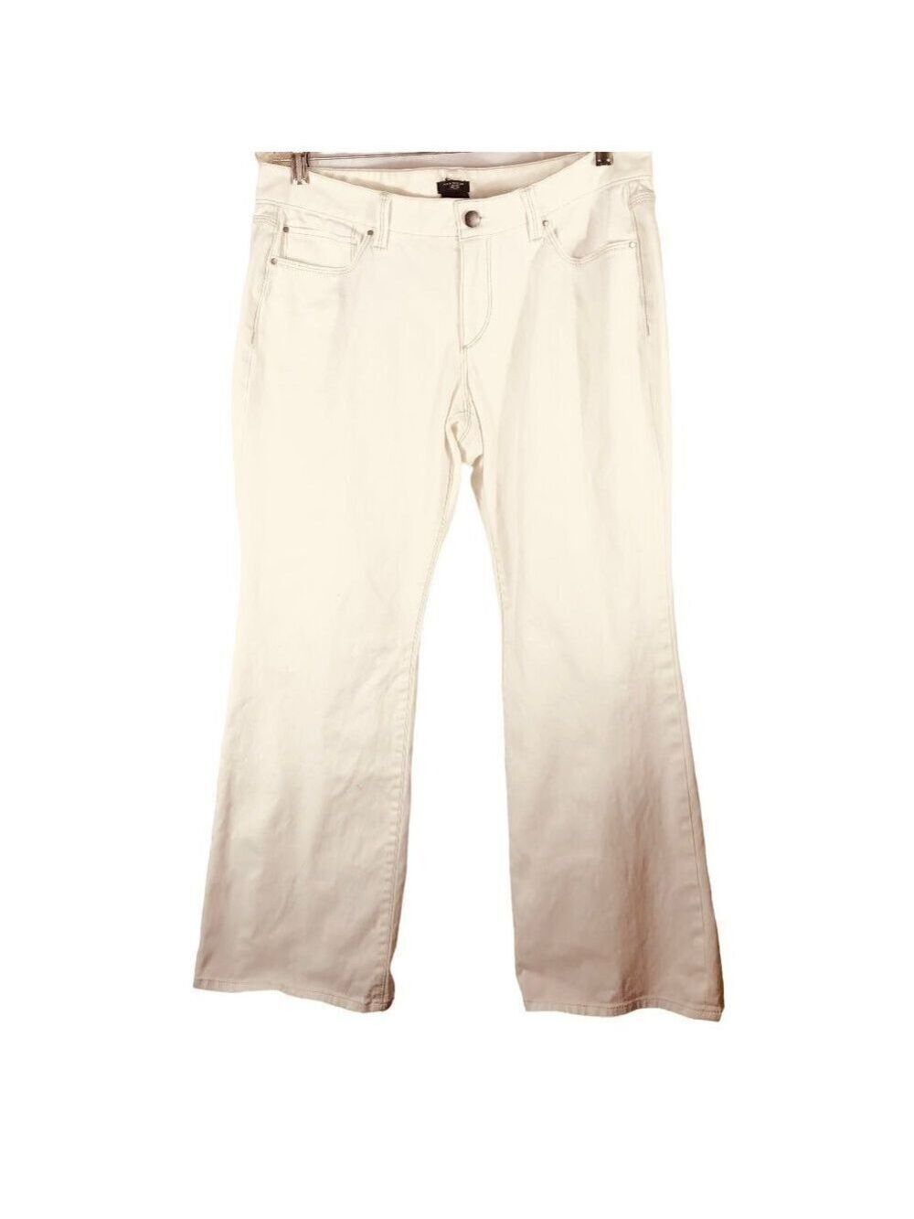 Ann Taylor Women's White Ivory Jeans Size 12P